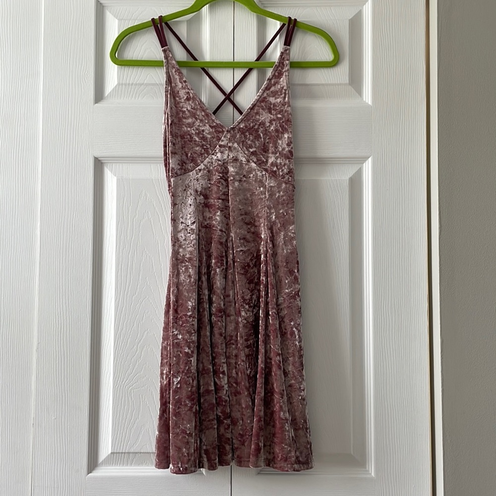 velvet dress